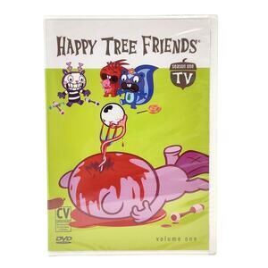 Happy Tree Friends HTF Volume 1 (DVD,2006) Season 1 Violent Cartoon Animated NEW
